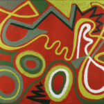 String Games / Jeu de ficelle, oil on canvas/huile sur toile